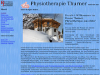 PHYSIOTHERAPIE THURNER Gundula website screenshot