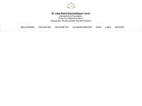 Dr. med. univ. Karin Guschelbauer-Lerch website screenshot