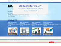 Reosol Reinigungssysteme website screenshot