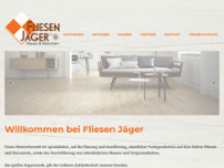 Fliesen Jäger website screenshot