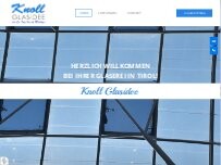 Website Screenshot Knoll Günther Glasidee