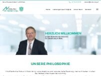 Website Screenshot Dr. Gerold Lang