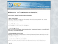 Therapiezentrum Neuhofen Praxis für Physiotherapie website screenshot