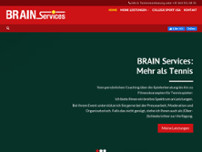 BRAIN Services website screenshot