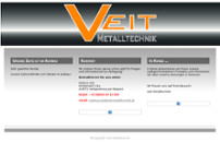 Veit Metalltechnik website screenshot