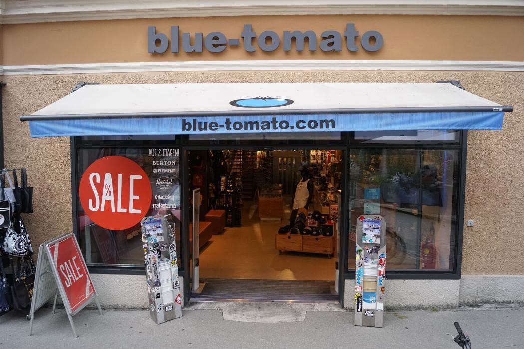 Bilder Blue Tomato Shop Salzburg