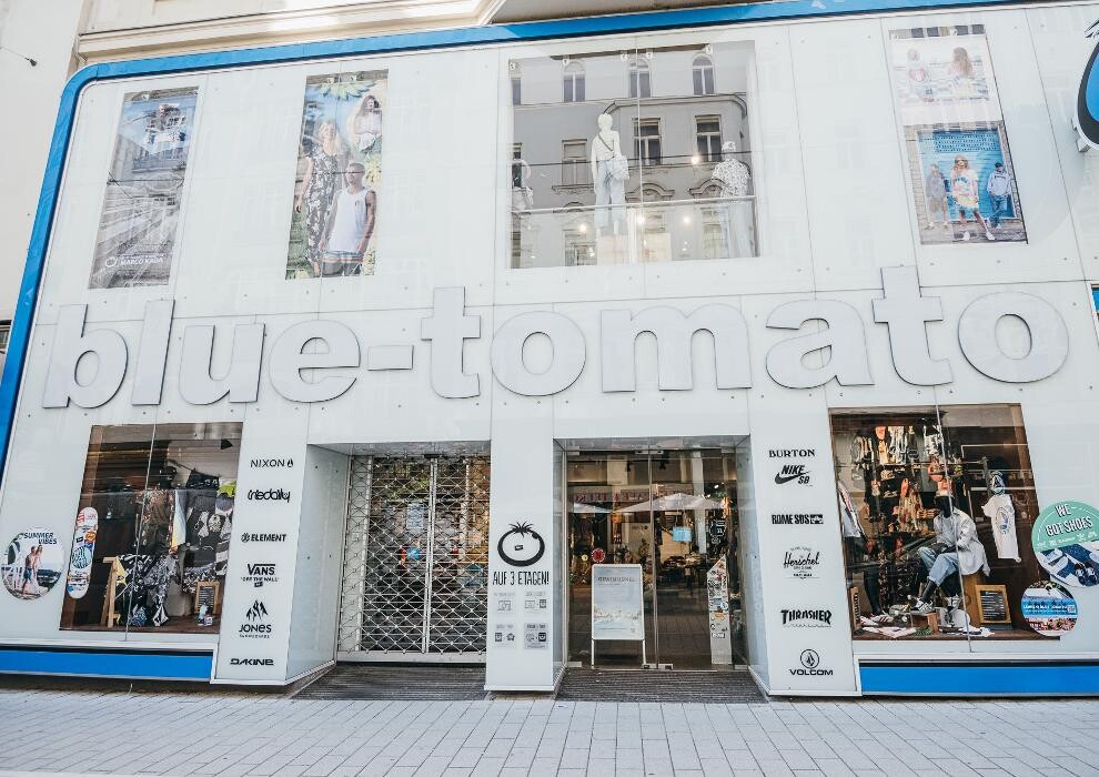 Bilder Blue Tomato Shop Neubaugasse