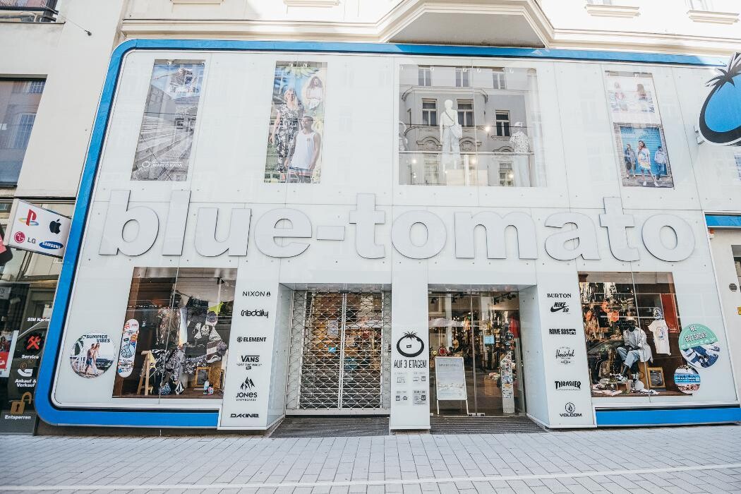 Bilder Blue Tomato Shop Neubaugasse