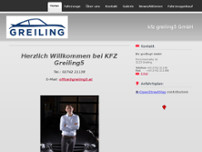 kfz greiling5 GmbH website screenshot