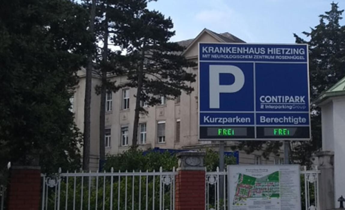 Bilder CONTIPARK Parkplatz Krankenhaus Hietzing