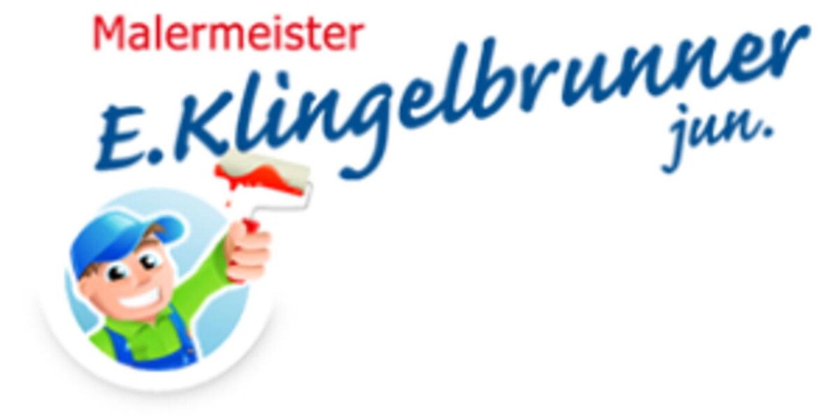 Malermeister Ernst Klingelbrunner jun. Logo