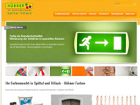 Farben Julius Hübner GmbH website screenshot