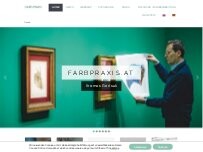 Website Screenshot FARBPRAXIS