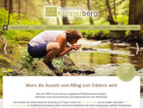 Gesundheitshotel Klosterberg website screenshot