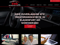 EMB-KFZ Reparatur & Service GmbH website screenshot