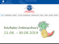 Fahrschule WIENWEST website screenshot