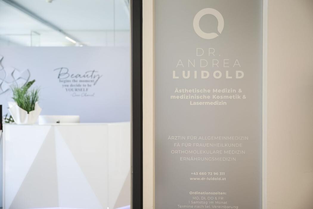 Bilder Dr. Andrea Luidold - Ordination für Ästhetik, medizinische Kosmetik und Lasermedizin