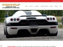 Website Screenshot Toth Beschriftung & Sonnenschutztechnik GmbH - Andreas Toth