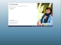 Website Screenshot DDr. Karin Haas Fachärztin für Psychiarie und Psychotherapeutische Medizin