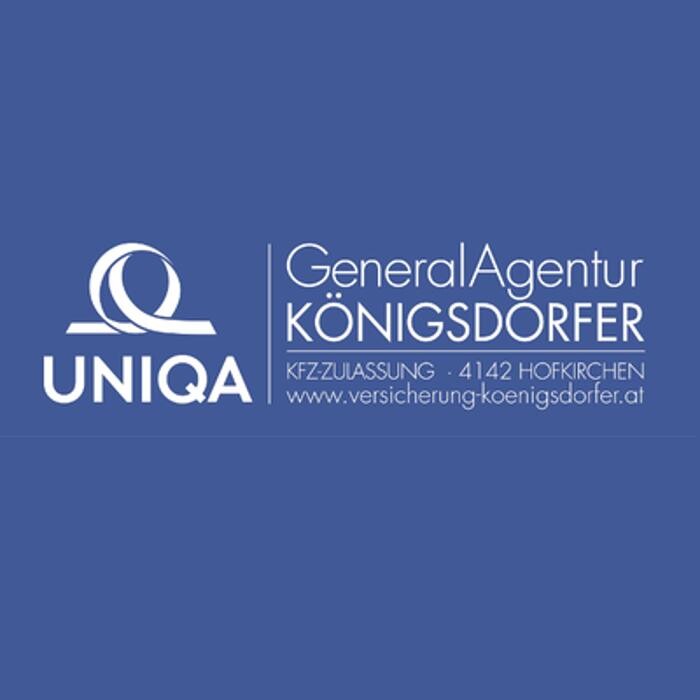 UNIQA GeneralAgentur Königsdorfer & Kfz Zulassungsstelle Logo