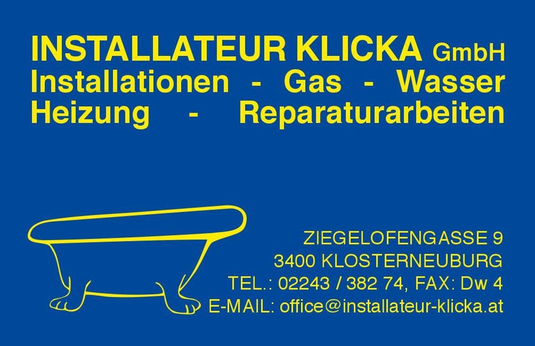 Installateur Klicka GmbH Logo