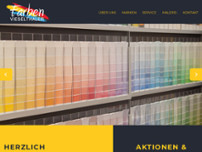 Farben Vieselthaler website screenshot