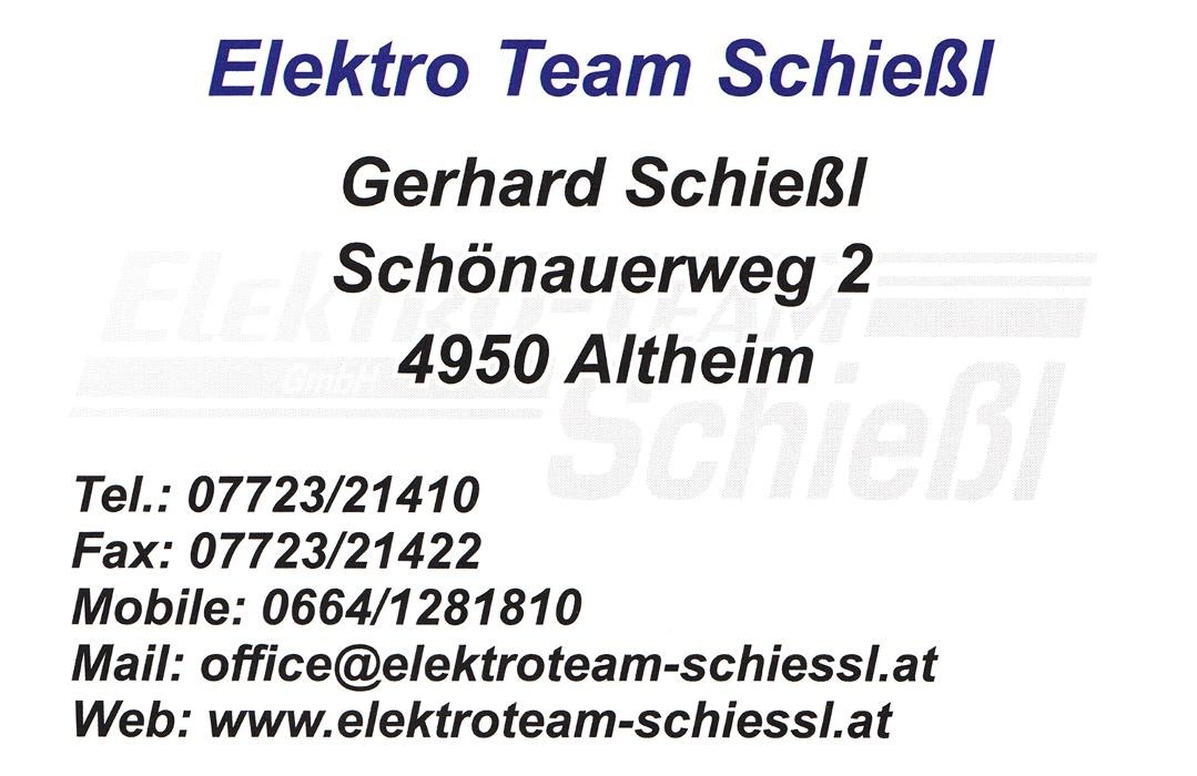 Bilder Elektroteam Schießl GmbH