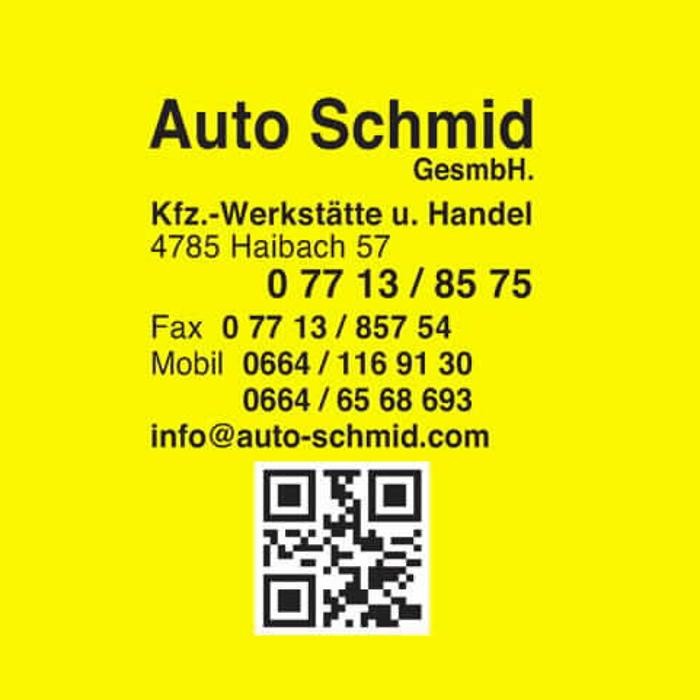 Bilder Auto Schmid GesmbH