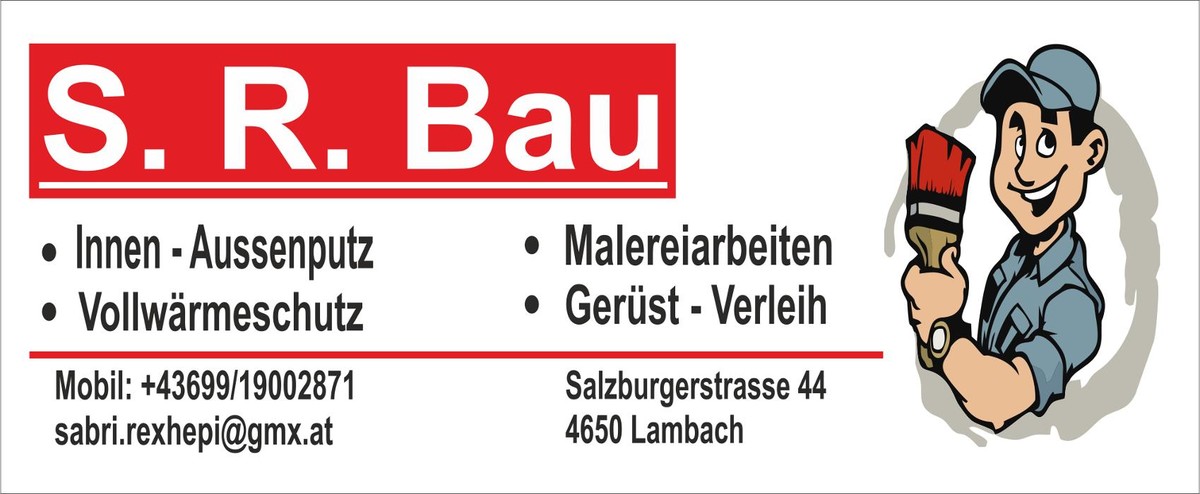 S. R. Bau e.U. Logo