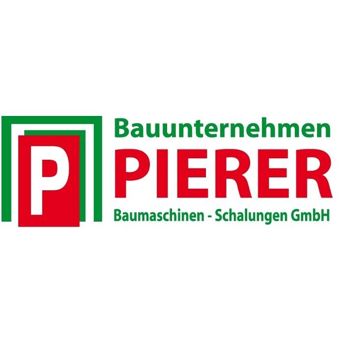 Bauunternhemen Pierer Baumaschinen - Schalungen GmbH Logo