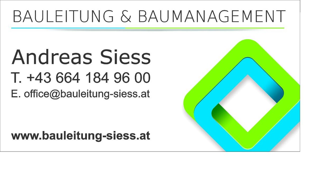 Bilder Bauleitung & Baumanagement - Andreas Siess