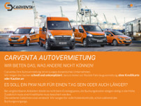 Screenshot for https://carventa.at