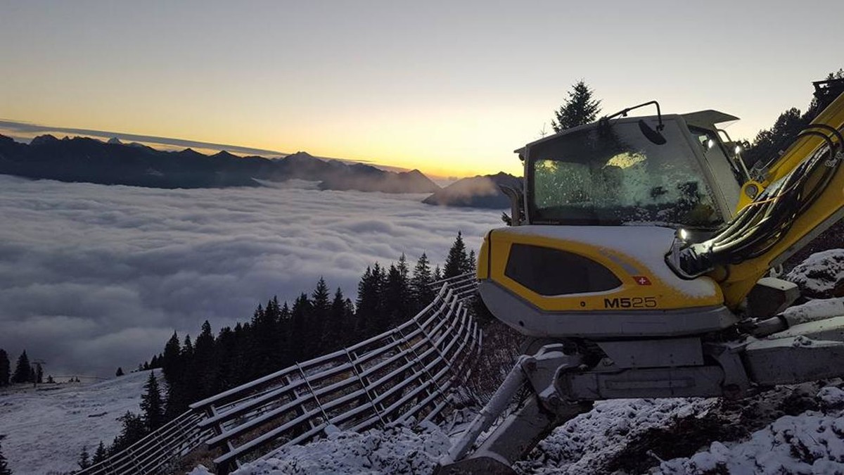 Bilder Schreitbaggerarbeiten - Mike Handl