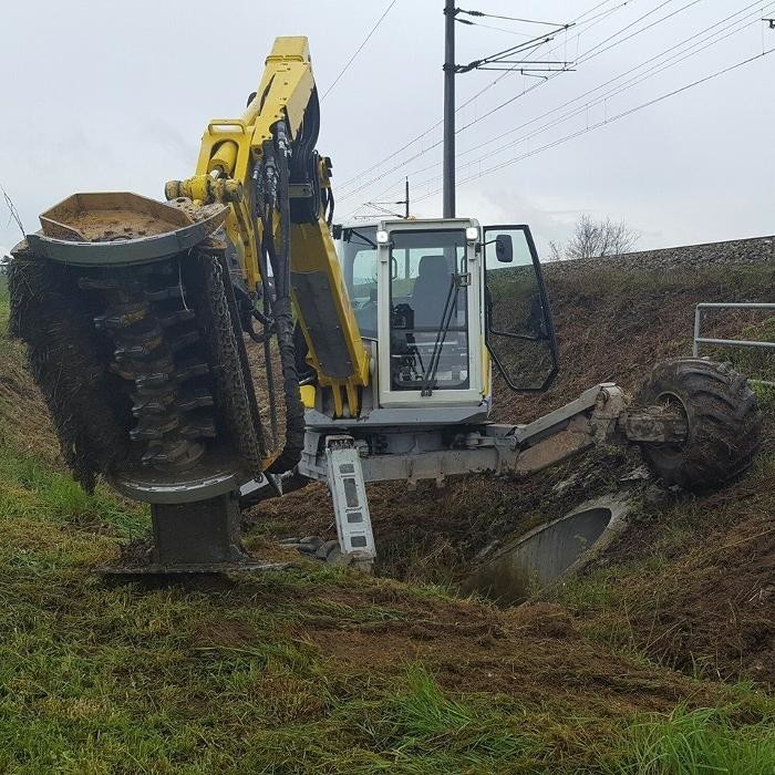 Bilder Schreitbaggerarbeiten - Mike Handl