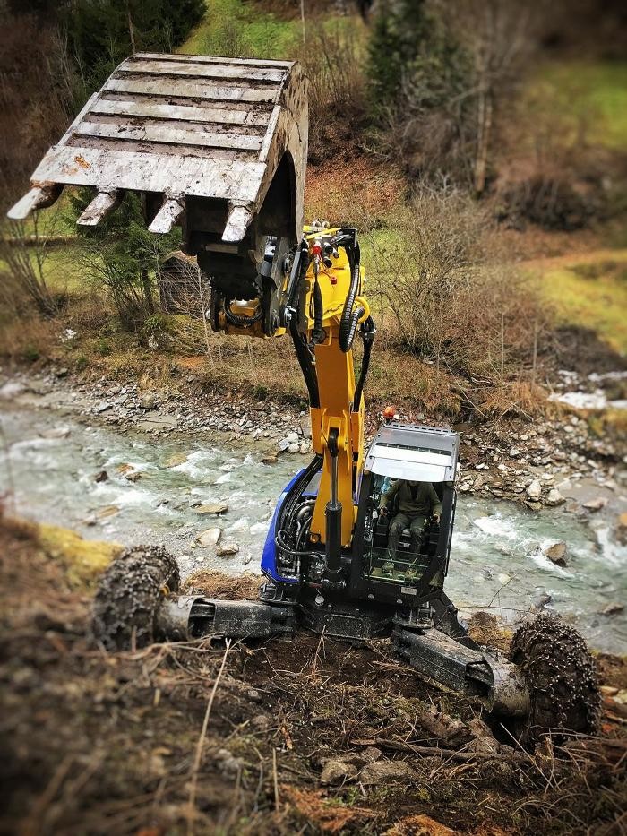 Bilder Schreitbaggerarbeiten - Mike Handl