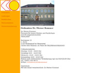 Dr. Werner Kommer website screenshot