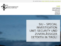 SIU - Special Investigation Unit website screenshot