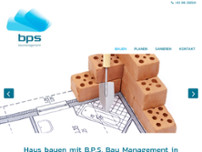 B.P.S. Bau Management GmbH website screenshot
