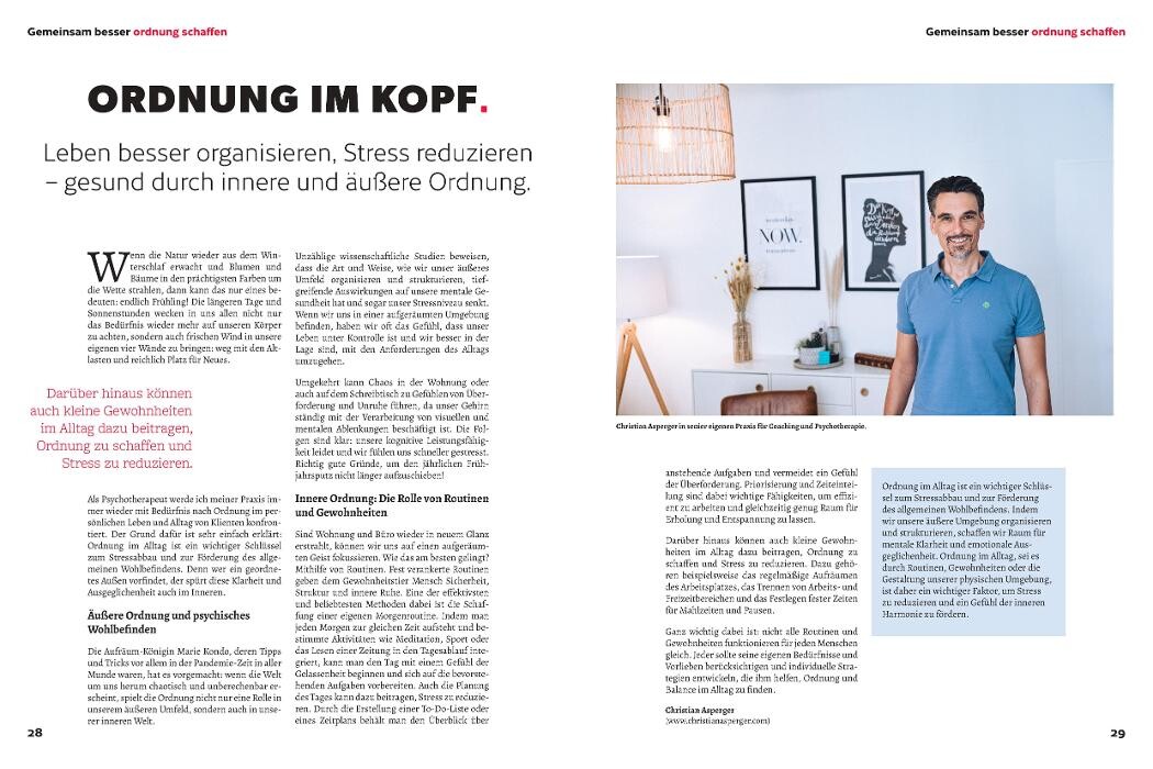 Bilder Psychotherapie Wien - Mag. Christian Asperger
