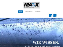 Maxx Autoaufbereitung website screenshot