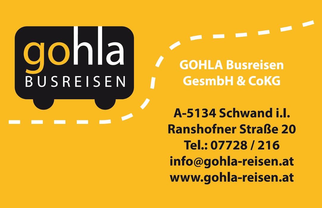 Busreisen Gohla GmbH & Co KG Logo