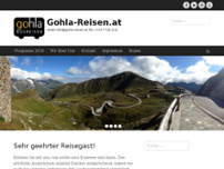 Busreisen Gohla GmbH & Co KG website screenshot