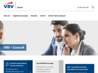 VBV - Consult Beratung für betriebliche Vorsorge GmbH website screenshot