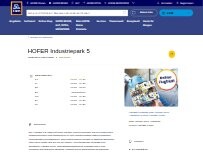 Website Screenshot HOFER