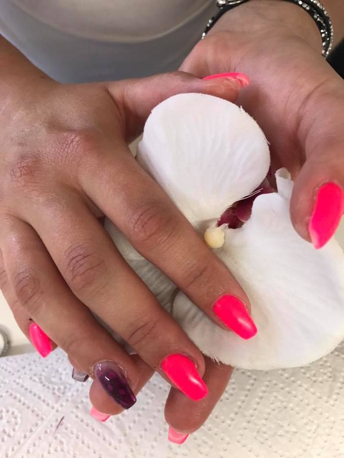 Bilder Nagelstudio - Black & White Sky