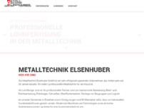 MTE Metalltechnik Elsenhuber GmbH website screenshot