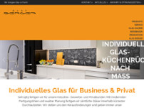 Glas Berger GmbH website screenshot