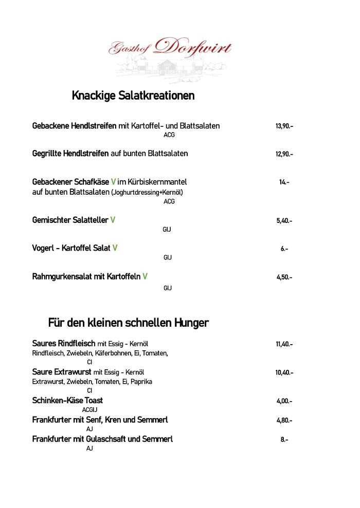 Bilder Gasthaus Dorfwirt Familie Reindl