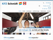 KFZ Schmidt e.U. Inh. Gerald Nissl website screenshot