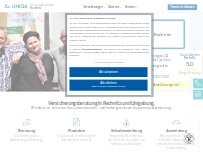 Website Screenshot UNIQA GeneralAgentur Rechnitz